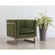 Yvette Gold / Meg Olive Armchair
